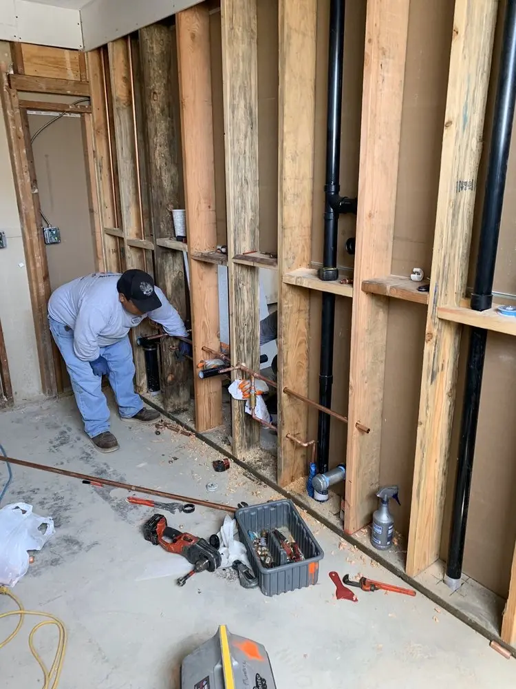 Commercial rough-in plumbing for Gas Line Repair in Plantsville